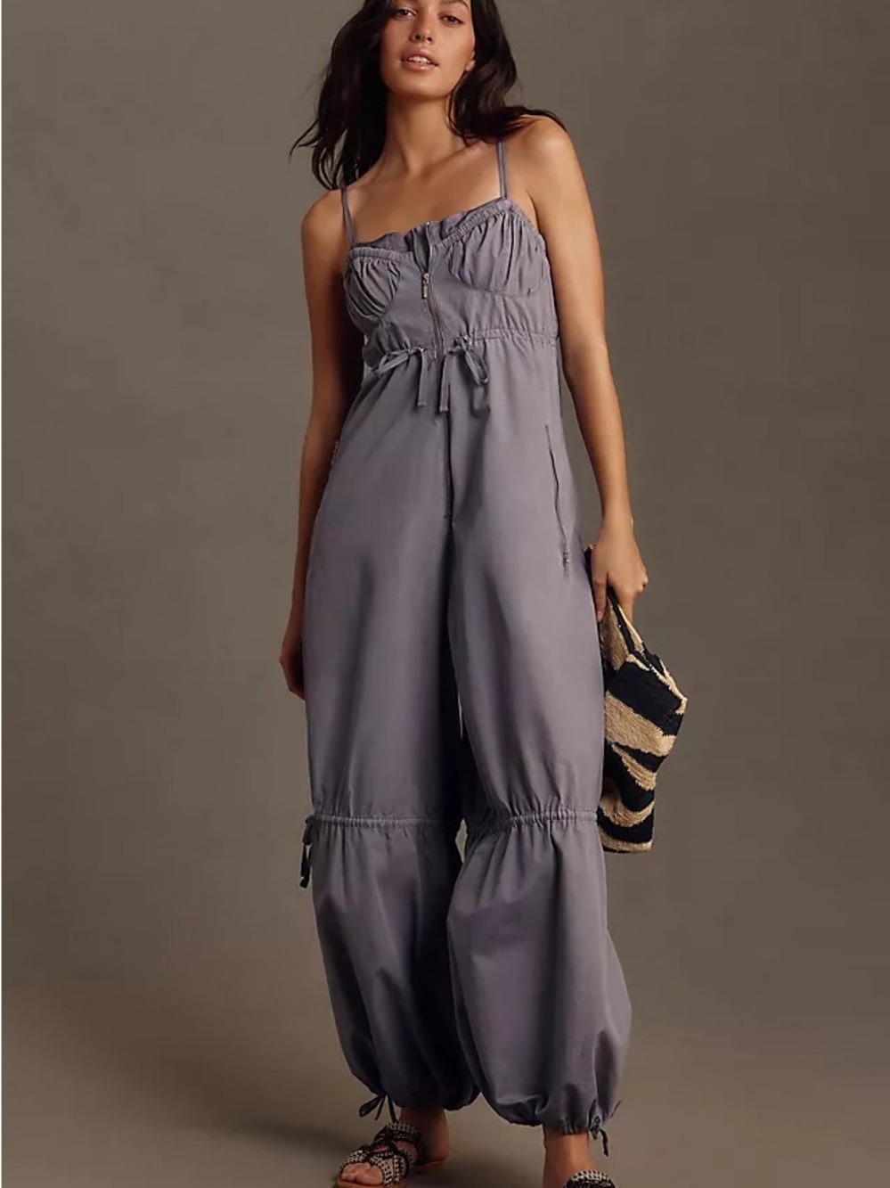 Anthropologie Cami Parachute Jumpsuit